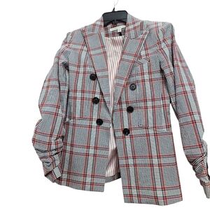 VERONICA BEARD CALDWELL DICKEY PLAID  BLAZER EXCELLENT CONDITION SIZE 2